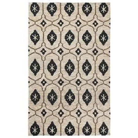 Ivory/Multi 8" x 10" Area Rug